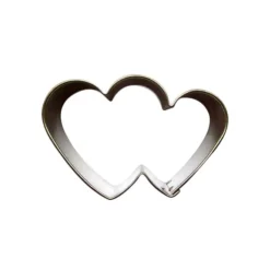 Emporte-Piece Coeur Double 5,6 Cm