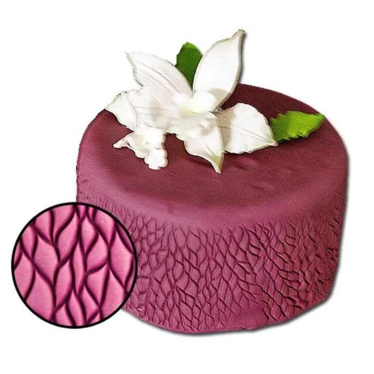 Empreinte Effet Matelasse Veine Patisdecor