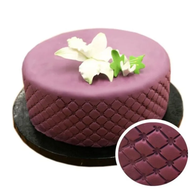 Empreinte Effet Matelasse Broderie Patisdecor