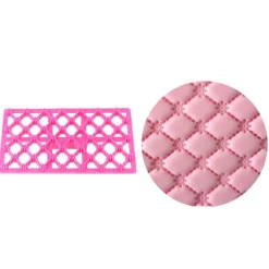 Empreinte Effet Matelasse Petites Fleurs Patisdecor