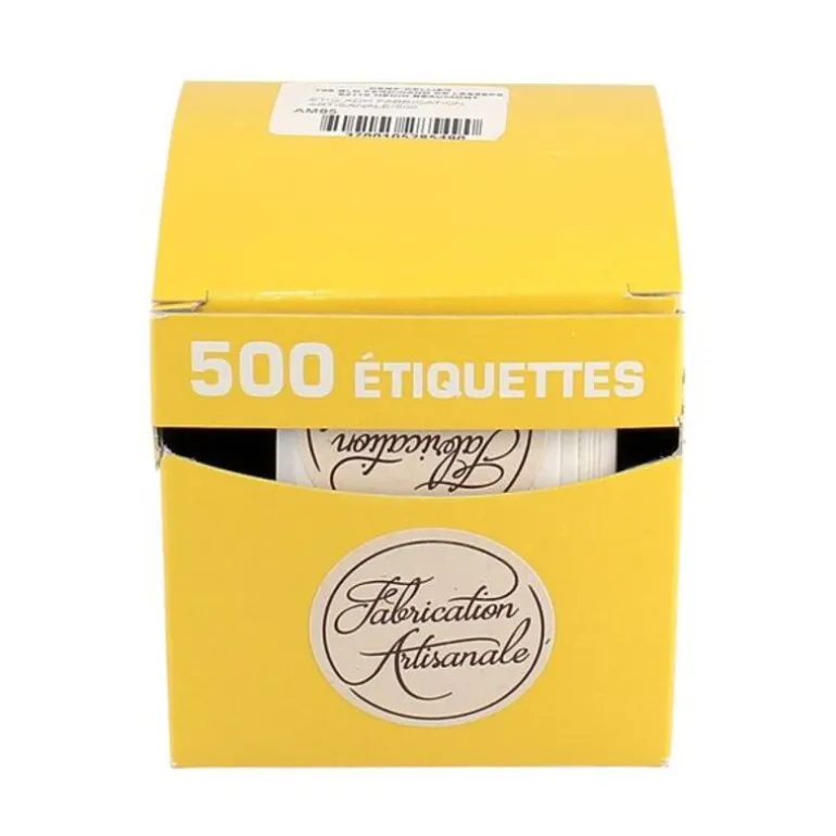 Etiquette Adhesive Fabrication Artisanale (X500)