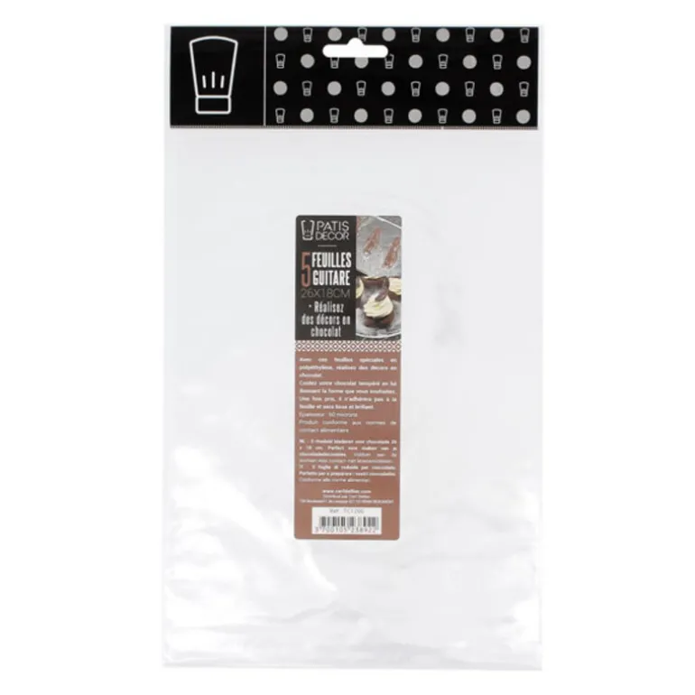 Feuille Polyethylene 26 X 18 Cm Patisdecor (X5)