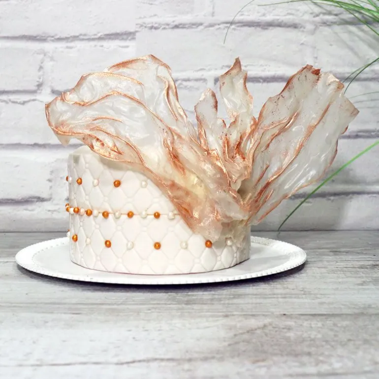 Feuilles Alimentaires A Base De Riz Special Décors (X20)