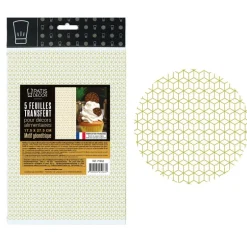 Feuilles Transfert Geometrie Patisdecor (X5)