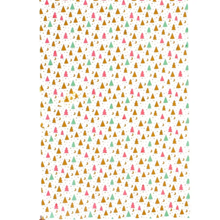 Feuilles Transfert Sapins Patisdecor (X5)