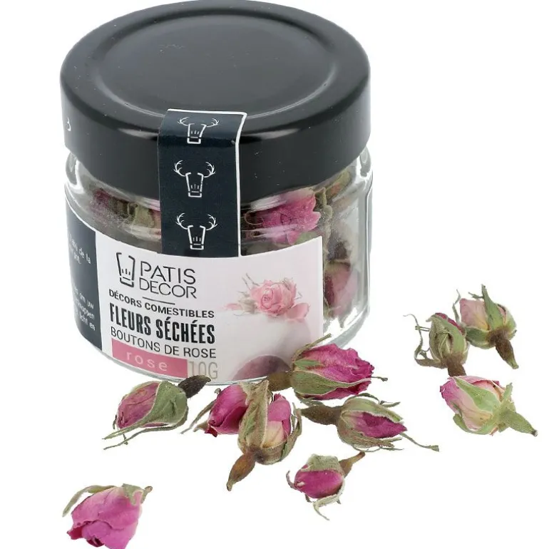 Fleurs Sechees De Roses Roses Patisdecor 10 G