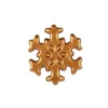 Flocon De Neige Bronze En Chocolat Blanc (X 132)