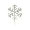 Flocon De Neige Sur Pique Patisdecor (X50)