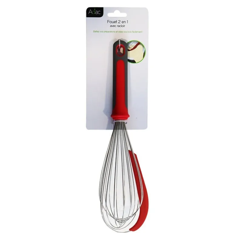 Fouet 2 En 1 Avec Racloir