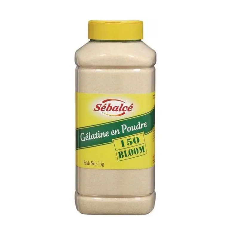 Gelatine Bovine En Poudre 150 Bloom 1 Kg