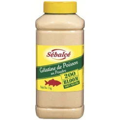 Gelatine Poisson En Poudre 200 Bloom 1Kg Sebalce