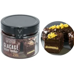 Glacage Facon Rocher Chocolat Patisdecor 250 G
