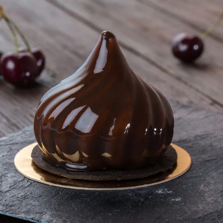 Glacage Miroir A Chaud Brun Patisdecor 300 G - Ddm 07/23