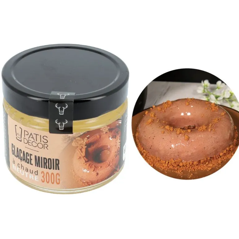 Glacage Miroir Neutre Patisdecor 300 G - Ddm 07/23