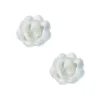 Grandes Roses Blanches En Azyme Patisdecor (X6)