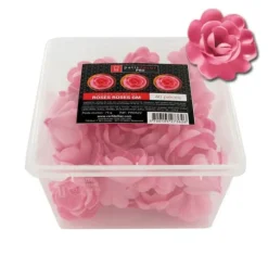 Grandes Roses Roses En Azyme Patisdecor Pro (X40)