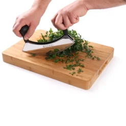 Hachoir Demi-Lune Double 23 Cm