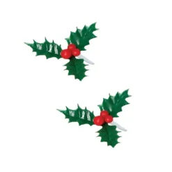 Houx Triple Vert 5 Cm (X144)