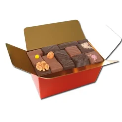 Kit Ballotin Orange / Or Patisdecor (X2)