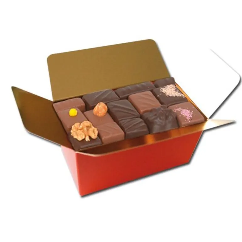 Kit Ballotin Orange / Or Patisdecor (X2)