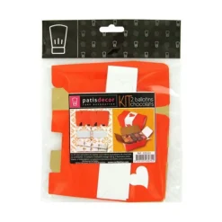 Kit Ballotin Orange / Or Patisdecor (X2)
