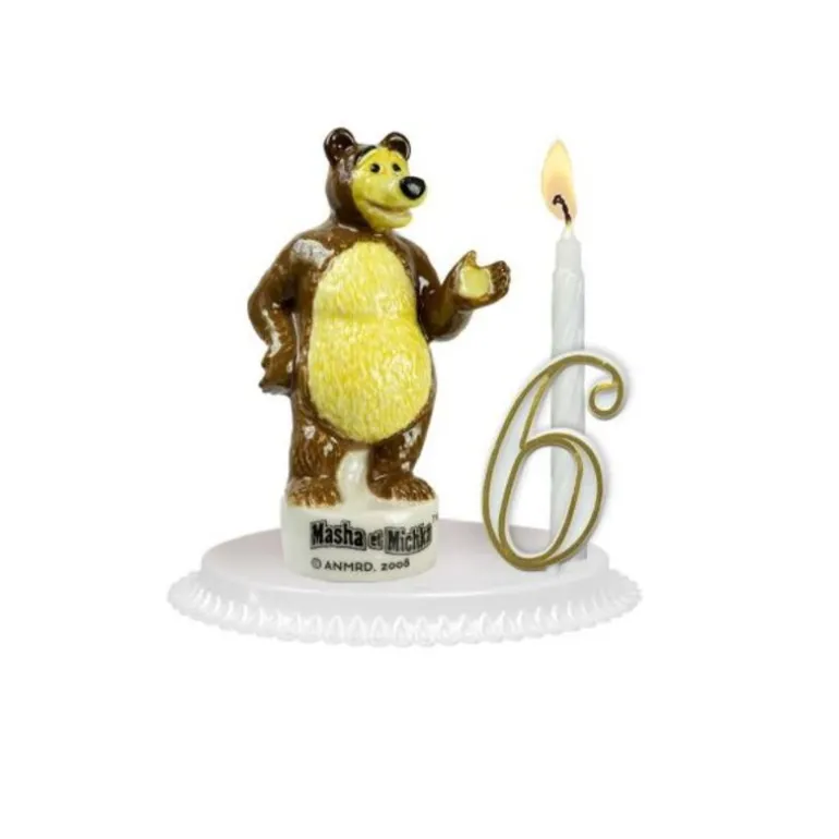 Kit Bougie Masha Et Michka