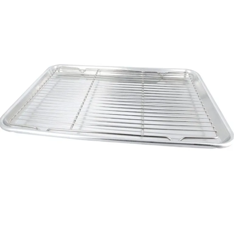 Kit De Glacage Grille + Bac 45 X 33 Cm