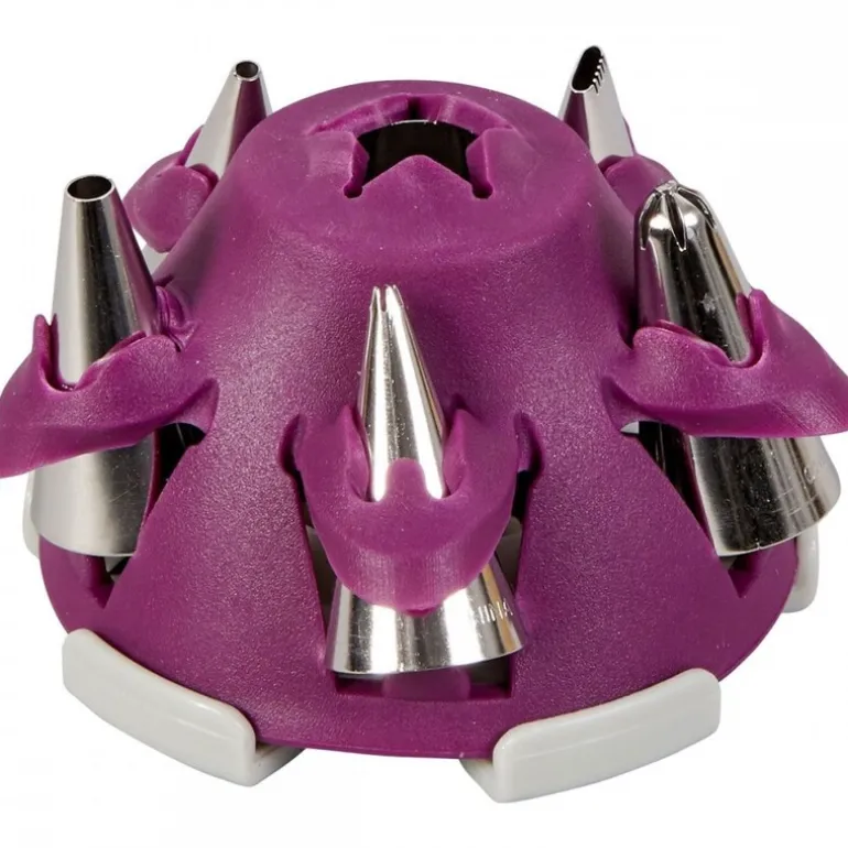 Kit De Six Douilles A Decor Pour Gâteaux Wilton