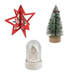 Kit Decor Etoile De Noël En Bois