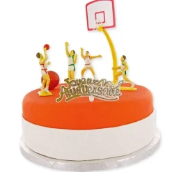 Kit Decor Gateau Basket Ball