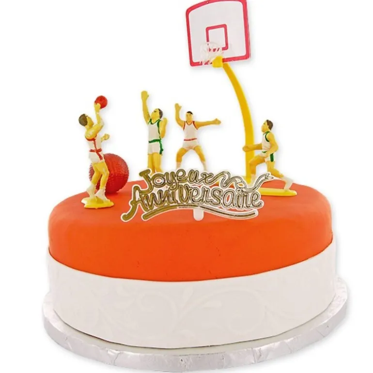 Kit Decor Gateau Basket Ball