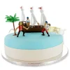Kit Decor Gateau Bateau De Pirates