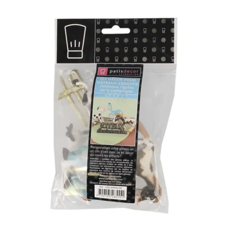 Kit Decor Gateau Campagne