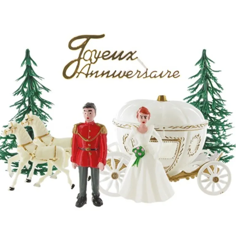 Kit Decor Gateau Carrosse