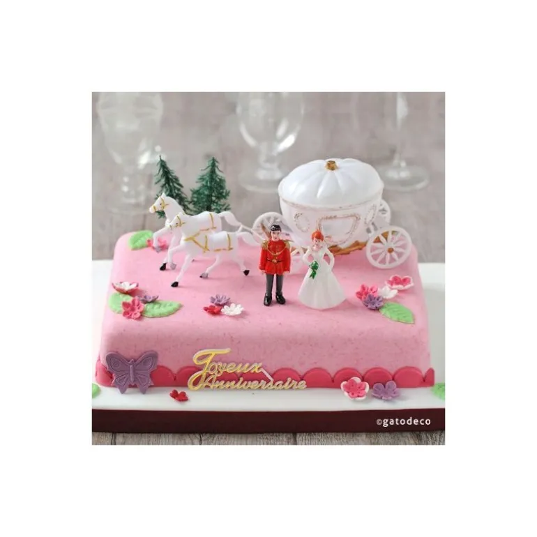 Kit Decor Gateau Carrosse