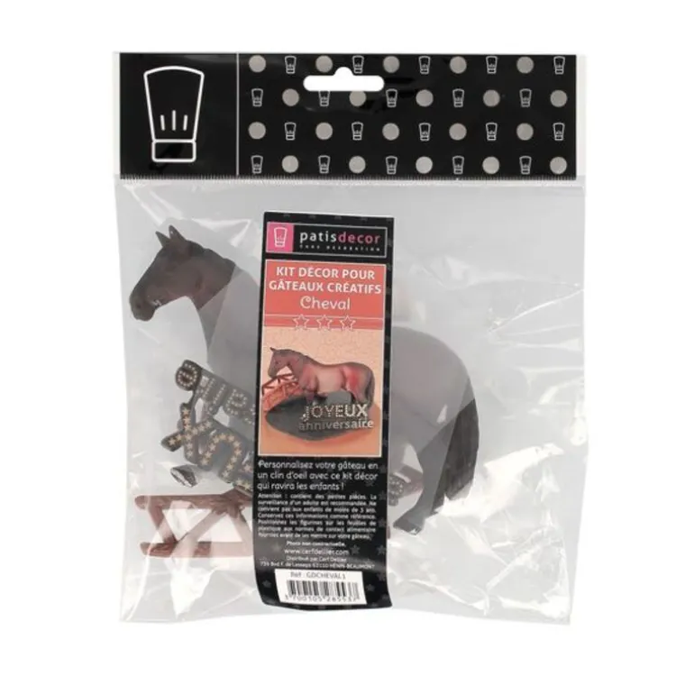 Kit Decor Gateau Cheval