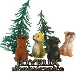 Kit Decor Gateau Chiens