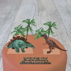 Kit Decor Gateau Dinosaures