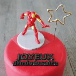 Kit Decor Gateau Iron Man