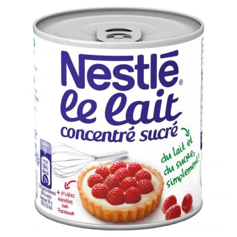 Lait Concentre Sucre Nestle 397 G