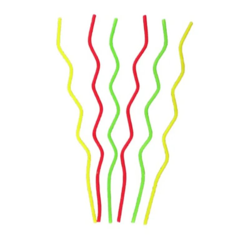 Longues Bougies Zig-Zag Patisdecor (X 6)