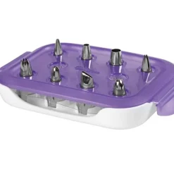 Malette De Douilles Wilton Debutant (8 Douilles Et Une Boite De Rangement)