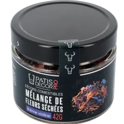 Melange De Fleurs Sechees Violines 42 G