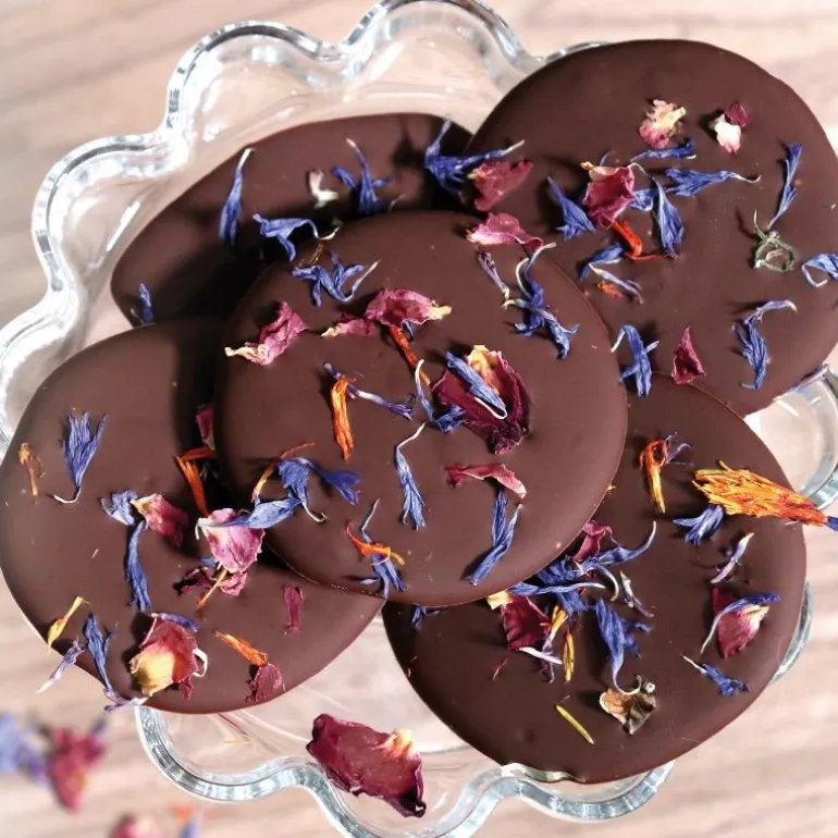 Melange De Fleurs Sechees Violines 42 G