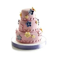 Mini Moules Ronds Anti-Adherents Assortis (X3)