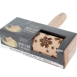 Mini Rouleau Empreintes Flocons De Neige
