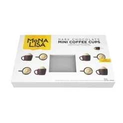 Mini Tasse A Cafe En Chocolat Noir (X15)