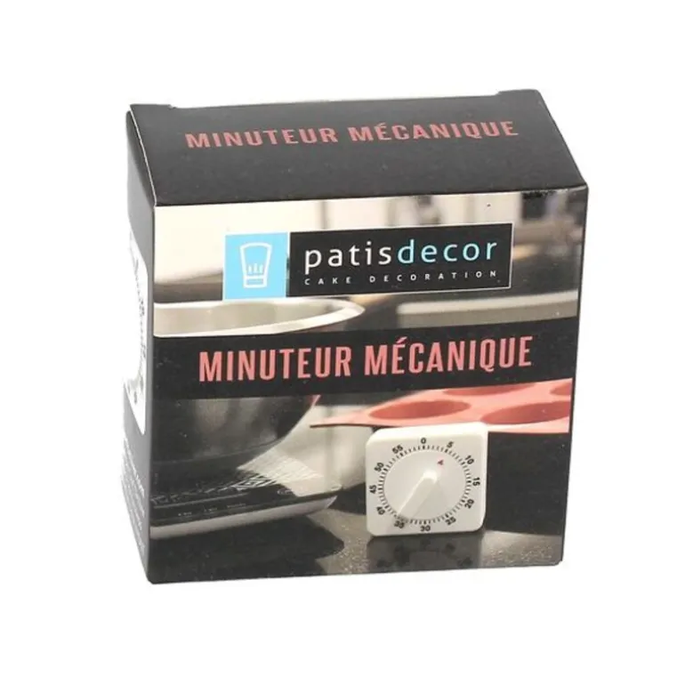 Minuteur Mecanique 60 Minutes Patisdecor