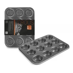Moule 12 Muffins Perfore Anti-Adherent