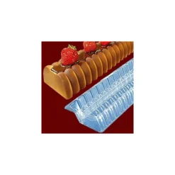 Moule A Bûche Annele En Pvc (X 12)
